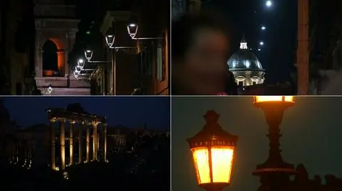 Wymiana lamp w Rzymie na ledowe. Protestują mieszkańcy i turyści