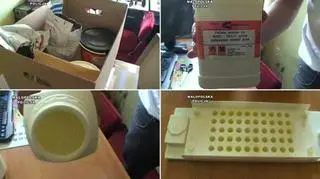 W domowych warunkach produkował tzw. spalacze tłuszczu