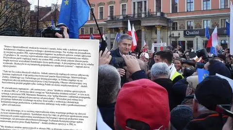 Działacze opozycji demokratycznej w PRL przeciwko działaniom PiS