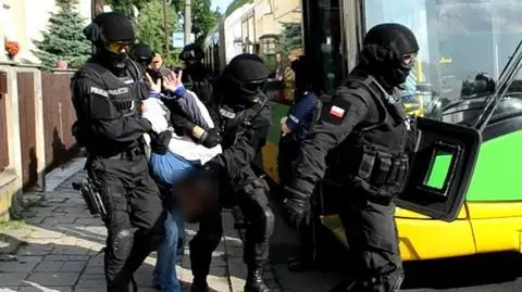 Policja pokazuje nagranie z zatrzymania