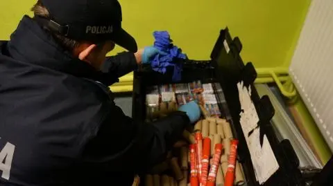 Pół tysiąca sztuk środków pirotechnicznych na stadionie Ruchu Chorzów