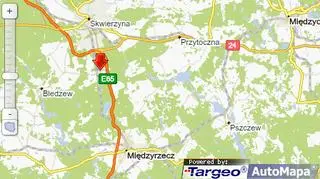 Do wypadku doszło na dawnej drodze krajowej nr 3