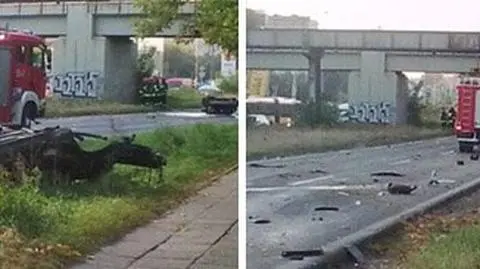 Samochód wpadł w poślizg. Trzy osoby zginęły na miejscu