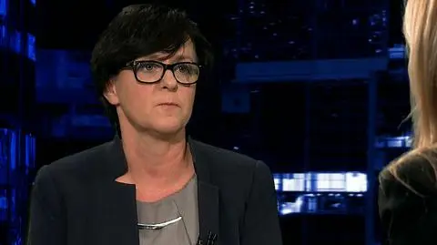Gościem "Kropki nad i" była Joanna Kluzik-Rostkowska