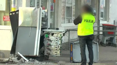Ruciane-Nida. Wysadzili bankomat, złapani na gorącym uczynku