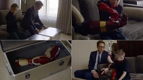 Iron Man dał 7-latkowi ramię bioniczne