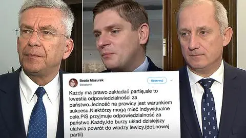 Nowa prawicowa partia? Politycy PiS komentują