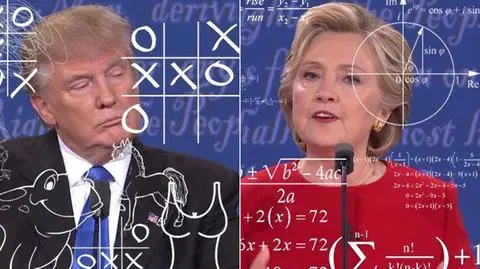Debata Clinton Trump w sieci