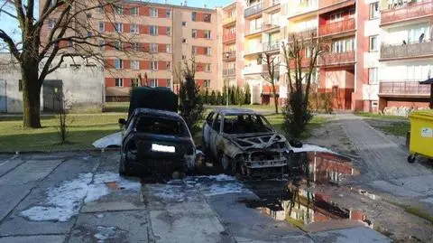 Nisko. Podpalił dwa samochody, groził sąsiadce. Jest zatrzymany