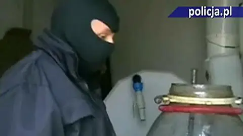 CBŚ zlikwidowało fabrykę mefedronu