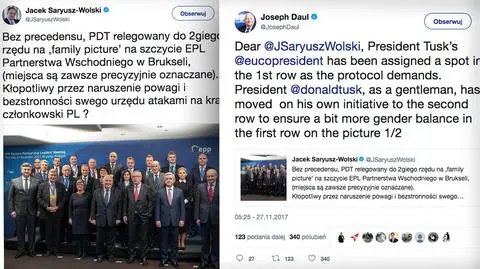 Zdjęcie skomentował Jacek Saryusz-Wolski 