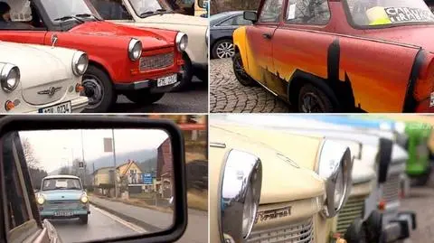 "To prawdziwa miłość. Bez nich nie można żyć"
Zlot trabantów w czeskich Trojanowicach 