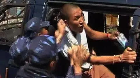 Demonstracja w Katmandu