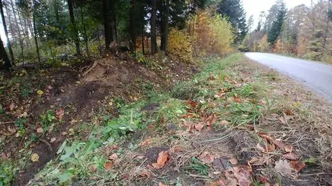 Do wypadku doszło w Zmiennicy na Podkarpaciu (wideo bez dźwięku)