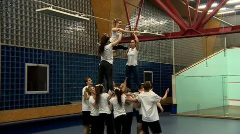 Zabrze: cheerleaderzy zbierają pieniądze na wyjazd do Stanów