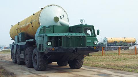 Próby rakiety systemu A-135