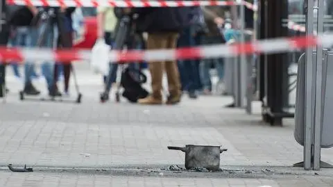 Wrocław: kierowca wyniósł z autobusu pozostawiony garnek, który po chwili eksplodował