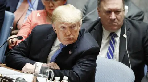 Trump zadowolony z postępujących prac nad planem dla Bliskiego Wschodu