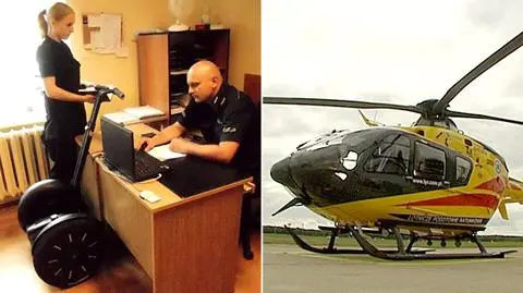 Przejechał po 4-latce segwayem. 
Dziewczynka zabrana helikopterem do szpitala