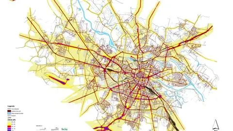 We Wrocławiu jest zbyt głośno.
Miasto przekracza normy hałasu