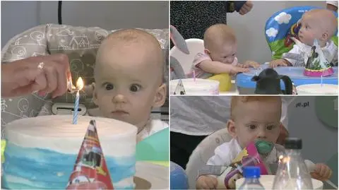 Szczecin. Czworaczki obchodziły swoje pierwsze urodziny