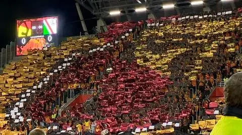 Oprawa kibiców Jagiellonii