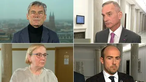 Pełnomocnik europosłów Józef Marcinkiewicz i politycy komentowali decyzję prokuratury w sprawie umorzenia śledztwa
