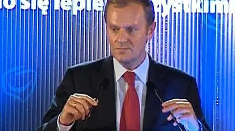 Tusk: polskie drogi pełne krzyży