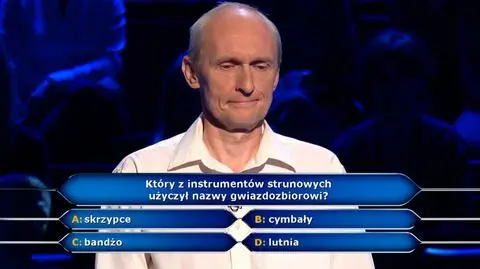 Milionerzy: Który z instrumentów użyczył nazwy gwiazdozbiorowi?