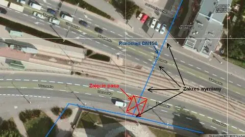 Poznań: utrudnienia na ważnej ulicy