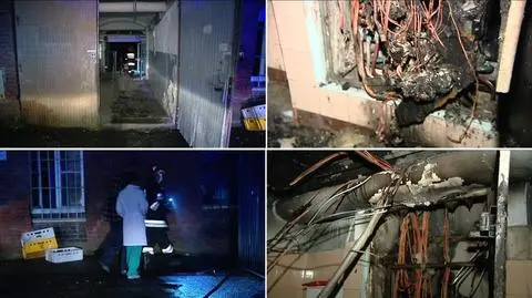 Pożar w szpitalu. Ewakuowali 12 osób