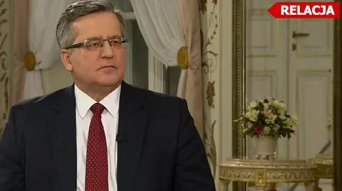 Bronisław Komorowski w Faktach po Faktach