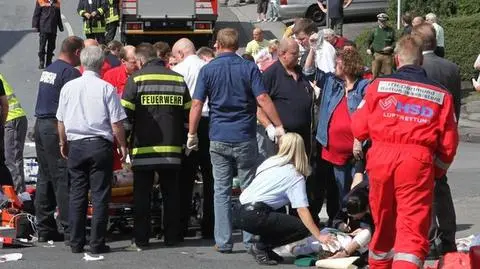 Uratowali jedną z ofiar tragedii w Niemczech