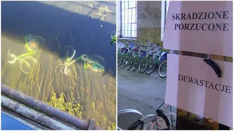 Plaga dewastacji roweru miejskiego w Szczecinie