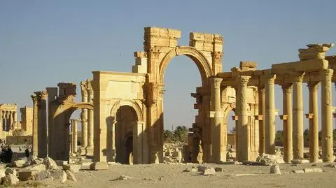 Syria. Dżihadyści zaminowali starożytną Palmirę
