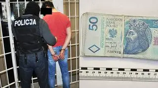 Oszust liczył na łatwy łup 