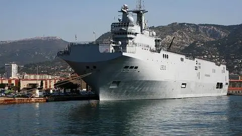 "Warunki dostarczenia Rosji okrętu Mistral nie zostały spełnione"