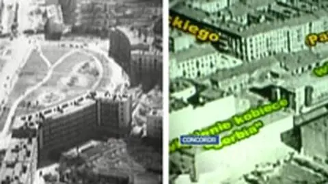 Warszawa widziana z okna samolotu Luftwaffe