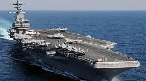 USS George H. W. Bush ma na pokładzie myśliwce F-18