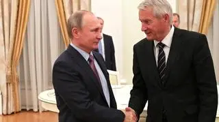W grudniu 2016 roku Thorbjoern Jagland spotkał się z Władimirem Putinem