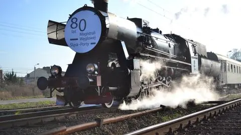 Lokomotywa na 80 urodziny Magistrali Węglowej