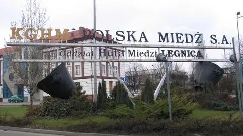 Legnica: wypadek w KGHM. Nie żyje hutnik