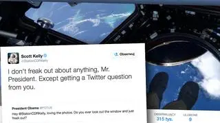Barack Obama wziął udział w sesji AMA na profilu astronauty NASA