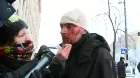 Protestujący chcieli odbić barykady