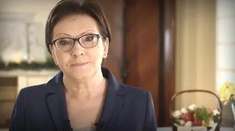 Ewa Kopacz złożyła Polakom życzenia