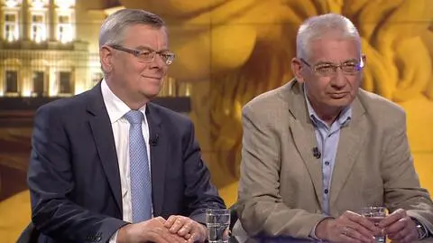 Tomasz Nałęcz i Ludwik Dorn w "Faktach po Faktach"