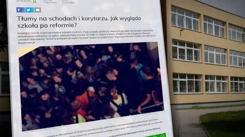 Reforma edukacji w pigułce: przeludnione klasy i kolejki do łazienki i stołówki