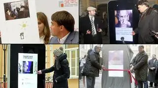 Pomnik Steve'a Jobsa z pompą odsłonięto w Petersburgu w styczniu 2013 roku