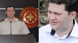Kałandadze (L) i Achałaja to bliscy współpracownicy Micheila Saakaszwilego