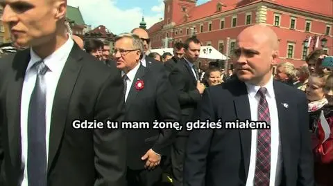 Gdzie jest Pani prezydentowa?